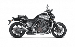 Akrapovic Slip-on Line Titanium Einddemper Set met E-keur Yamaha V-Max 2009-2016